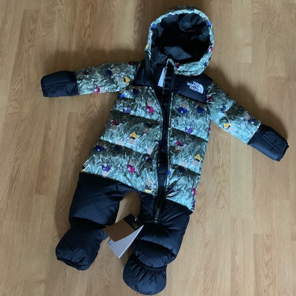 NWT The North Face Baby 1996 Retro Nuptse One-Piece, 18-24M - Picture 10 of 14